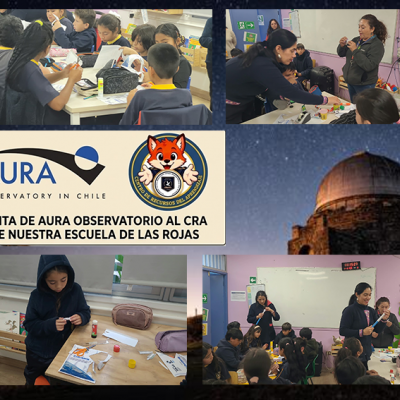 Un viaje hacia las estrellas: Nuestra escuela recibe la visita del Proyecto «AURA Colegios»