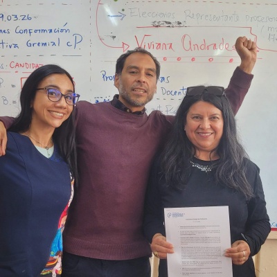 Nueva directiva del Colegio de Profesores de la Escuela de La Rojas